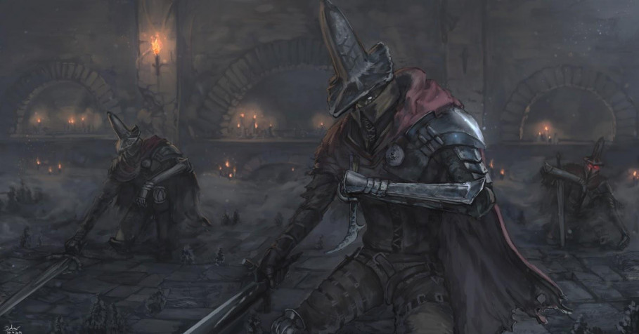 Bloodborne Laptop Wallpaper 1600x838px