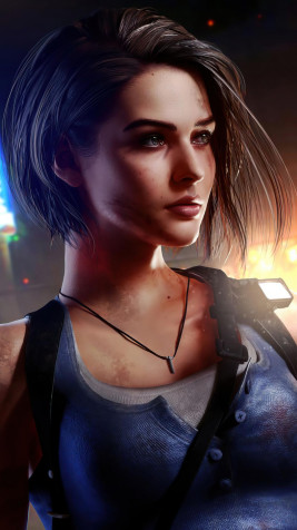 Jill Valentine Android Wallpaper 1080x1920px