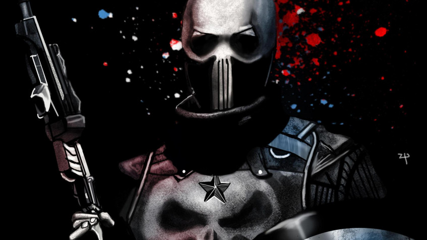 The Punisher Full HD 1080p Wallpaper 1920x1080px