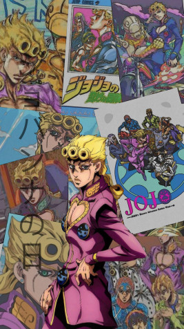 Giorno Giovanna Android Wallpaper 1080x1920px