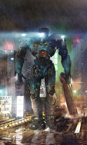 Pacific Rim Mobile Background 1280x2120px