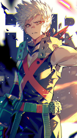 Katsuki Bakugo 4k Phone Wallpaper 2160x3840px