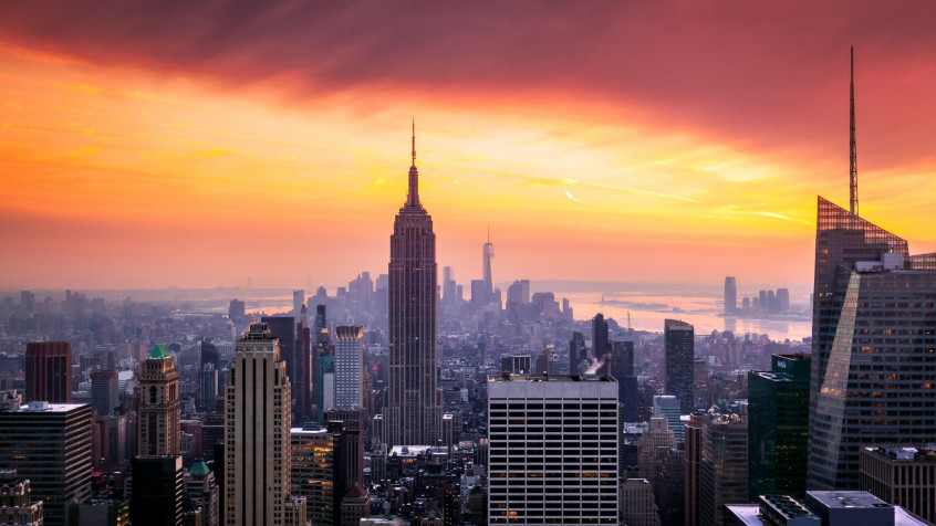 Empire State Hd 2k QHD Wallpaper 2560x1440px