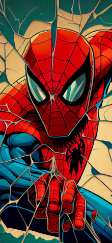 Cartoon Spider Man Mobile Wallpaper 1183x2560px