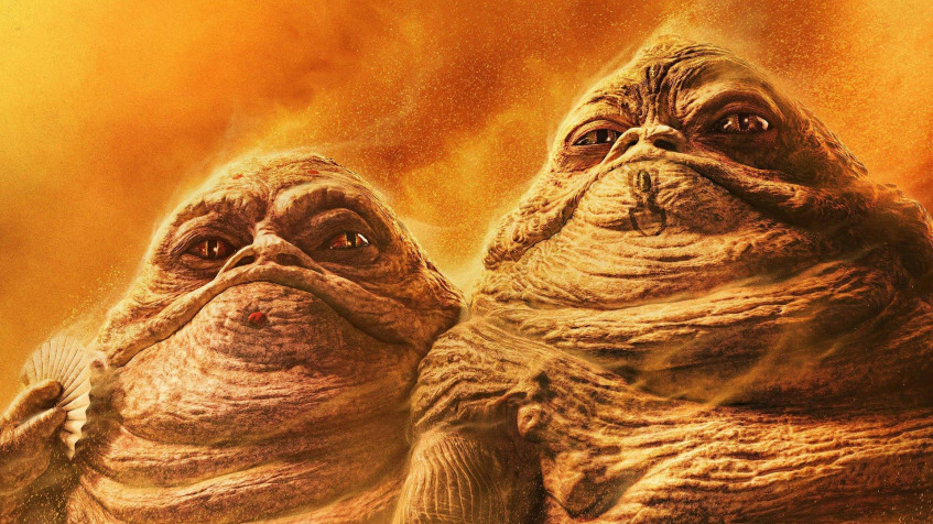 Jabba The Hutt Full HD 1080p Wallpaper 1920x1080px