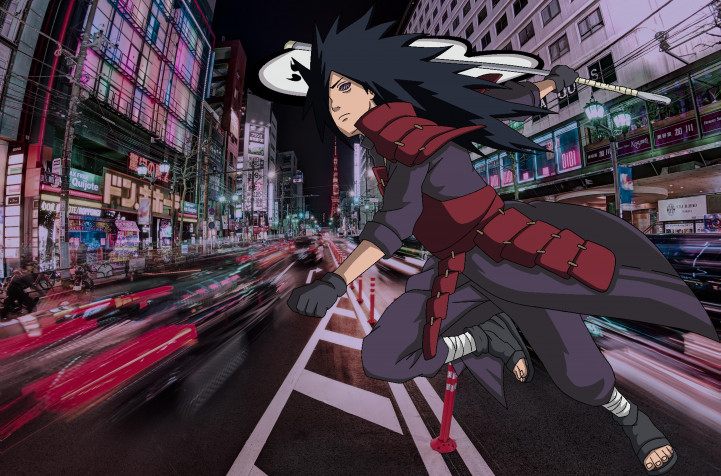 Madara Uchiha HD Background 5000x3300px