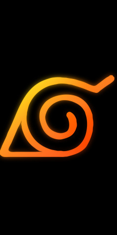 Naruto Logo Mobile Background 1080x2160px