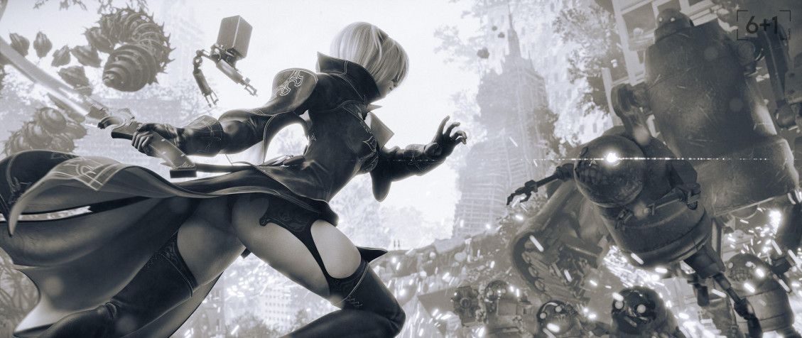 Nier Automata UltraWide HD Wallpaper 2560x1080px