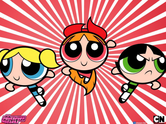 Powerpuff Girl HD Background 1600x1200px