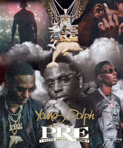 Young Dolph iPhone Wallpaper Image 4500x5400px