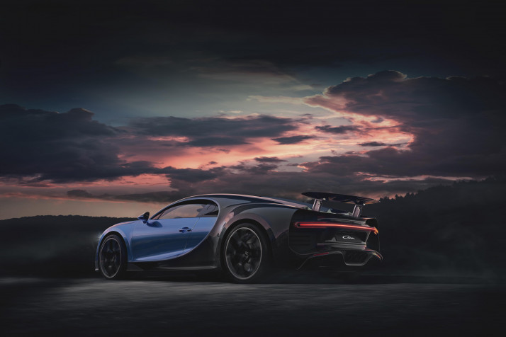 Bugatti Chiron HD Background 3840x2561px