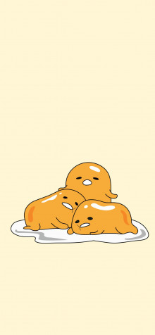 Gudetama Phone HD Background 1183x2560px