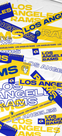 Los Angeles Rams Android Wallpaper 844x1827px