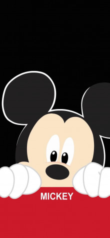 Mickey Mouse Phone Background Image 887x1920px