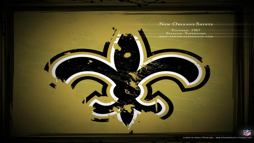 New Orleans Saints Full HD 1080p Wallpaper 1920x1080px