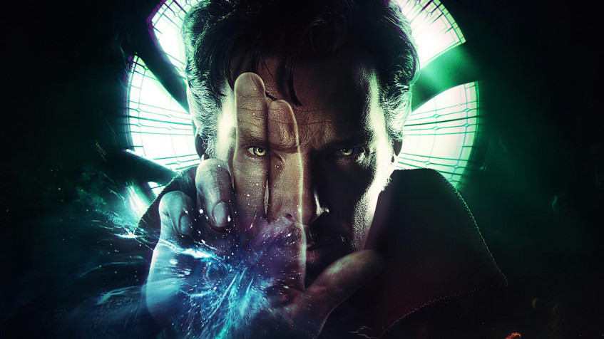 Aesthetic Dr Strange Full HD 1080p Wallpaper 1920x1080px