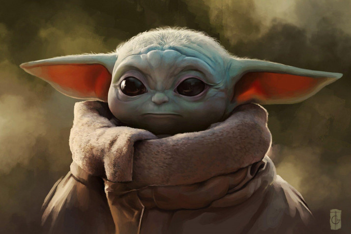 Baby Yoda Desktop Wallpaper 1920x1280px