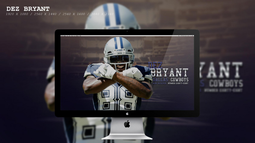 Dez Bryant 2k QHD Wallpaper 2560x1440px