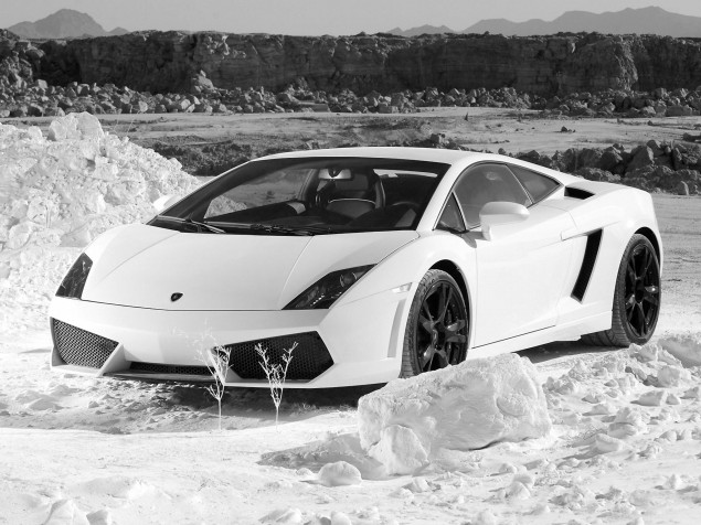 White Lamborghini Background Image 2048x1536px