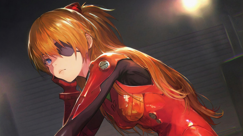 Asuka Langley 2k QHD Wallpaper 2560x1440px