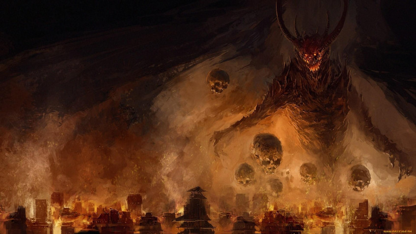 Demon Full HD 1080p Wallpaper 1920x1080px