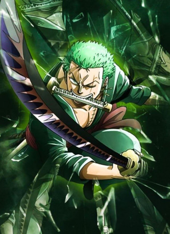 Zoro iPhone Background 935x1280px