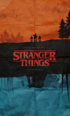 Stranger Things Phone Background 1280x2120px