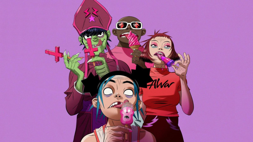 Gorillaz HD Wallpaper 1600x900px