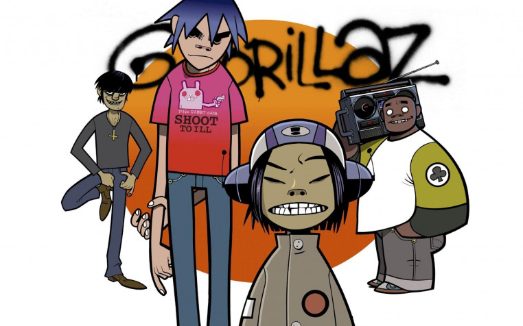 Gorillaz Widescreen HD Wallpaper 1920x1200px