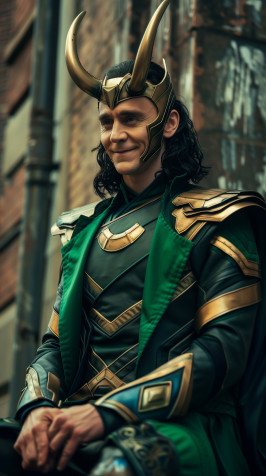 Loki iPhone Background Image 1632x2912px