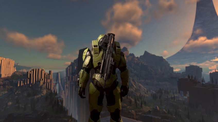 Halo Infinite Full HD 1080p Wallpaper 1920x1080px