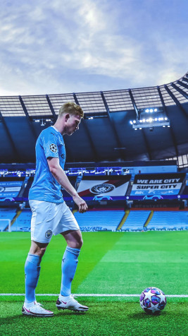 Kevin De Bruyne Android Wallpaper 1080x1920px