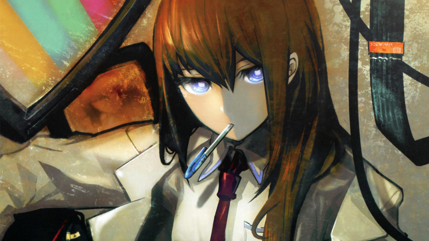 Kurisu Makise Full HD 1080p Wallpaper 1920x1080px