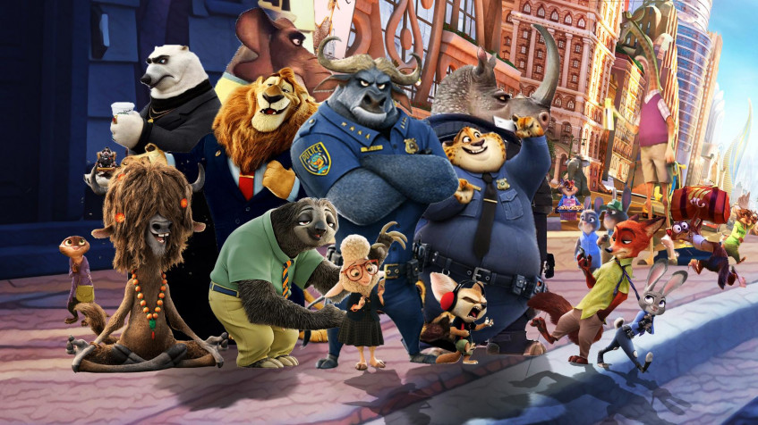 Zootopia Full HD 1080p Wallpaper 1920x1080px