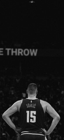 Nikola Jokic iPhone Wallpaper 1890x4095px