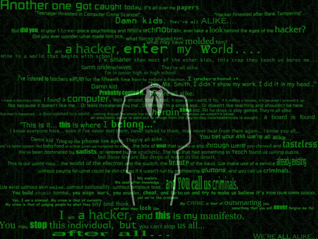 Hacker Desktop Background 1600x1200px