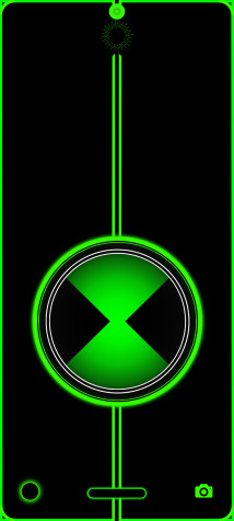 Omnitrix iPhone Wallpaper 921x2048px