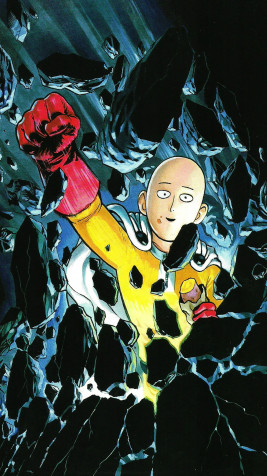 One Punch Man Android Wallpaper 1440x2560px