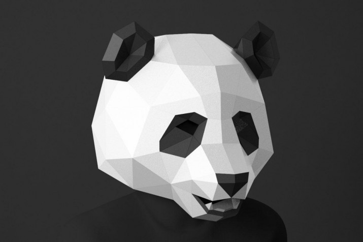 Panda Mask Desktop Wallpaper 1280x853px