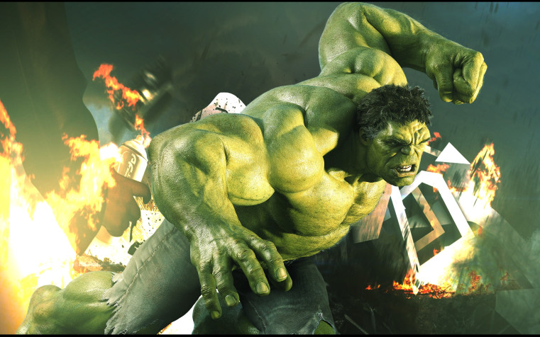 Hulk HD Background 2560x1600px