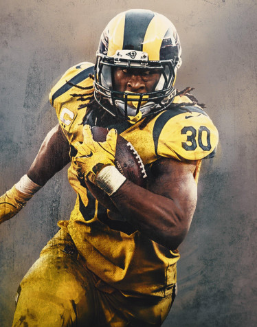 Todd Gurley iPhone Wallpaper Image 1693x2151px