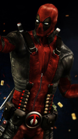 Deadpool Mobile Wallpaper 1080x1920px