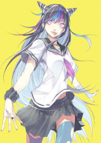 Ibuki Mioda Phone Background Image 1240x1754px