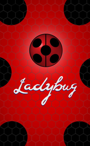 Ladybug Phone Wallpaper 1024x1655px