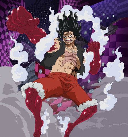 Luffy Gear 4 Snakeman iPhone Wallpaper Image 1097x1170px