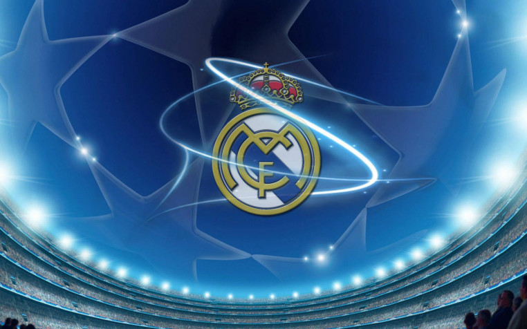 Real Madrid Logo HD Background 1680x1050px