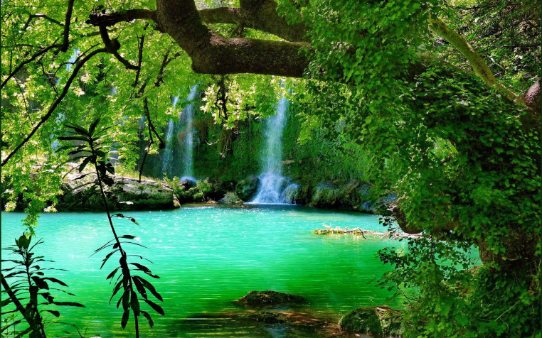 Waterfall Widescreen HD Wallpaper 1920x1200px