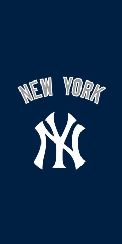 Yankees Logo Wallpaper for Mobile 1080x2160px