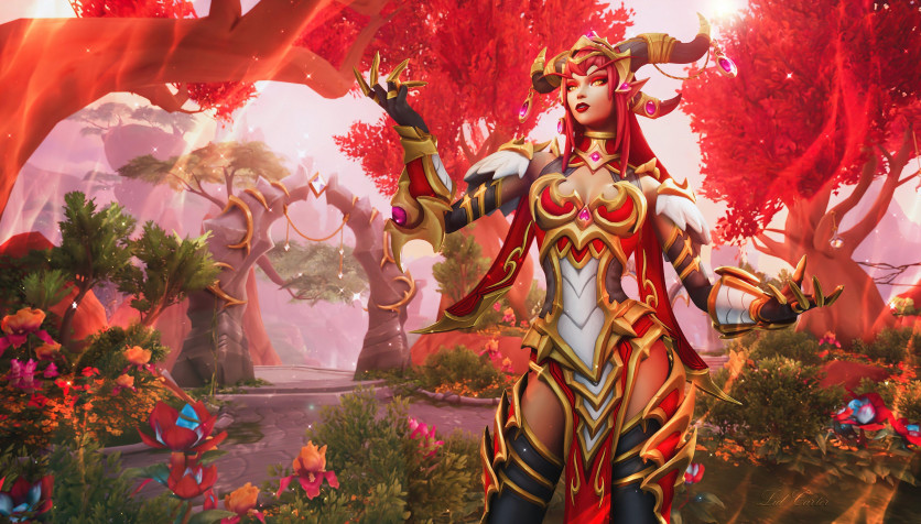 Alexstrasza HD Background 4096x2331px