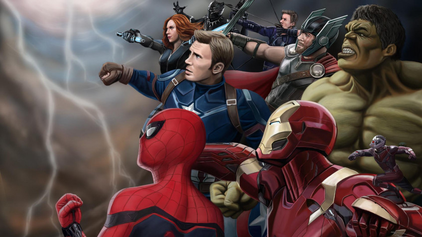 Avengers Full HD 1080p Wallpaper 1920x1080px